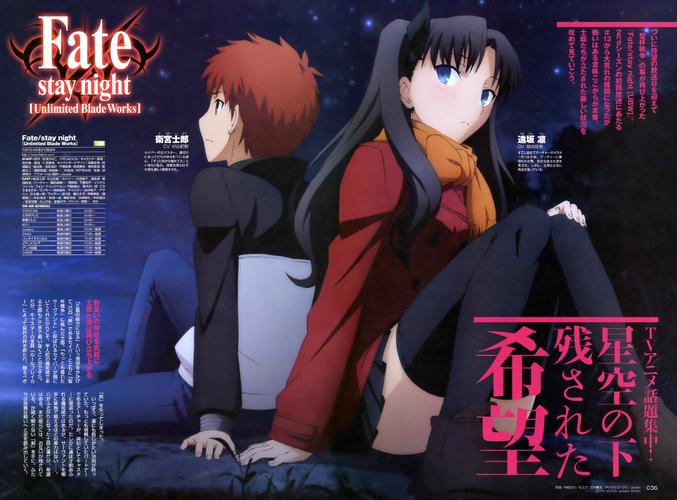 fate stay night 无限剑制 动漫剧情