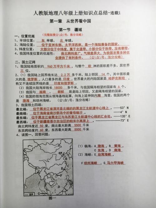 《地理·中国》2019 各期主要内容