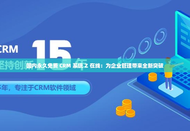 国内永久免费 CRM 系统 Z 在线：为企业管理带来全新突破