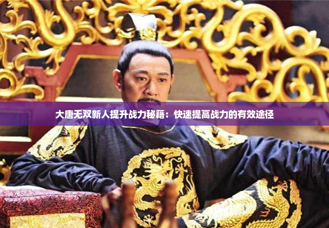 大唐无双新人提升战力秘籍：快速提高战力的有效途径