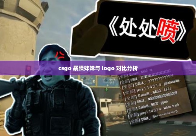 csgo 暴躁妹妹与 logo 对比分析