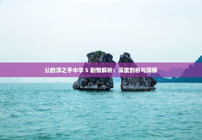 公的浮之手中字 5 剧情解析：深度剖析与洞察