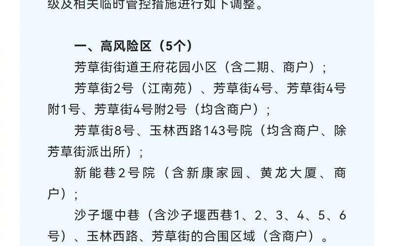 四川成都疫情通报四川成都疫情公布，成都各地区疫情风险等级