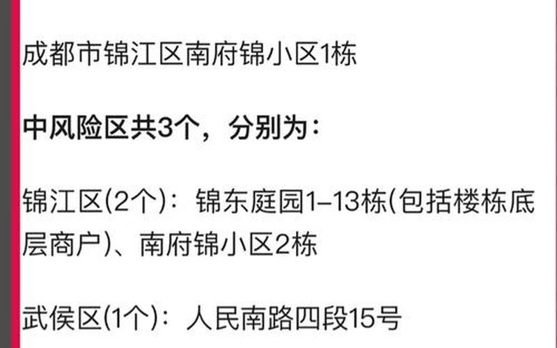 成都每天疫情信息在哪里查询，成都疫情分布哪些小区—成都疫情分布在哪几个小区